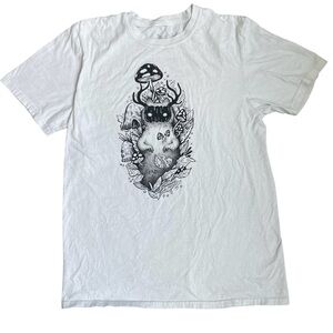 White Graphic T-Shirt